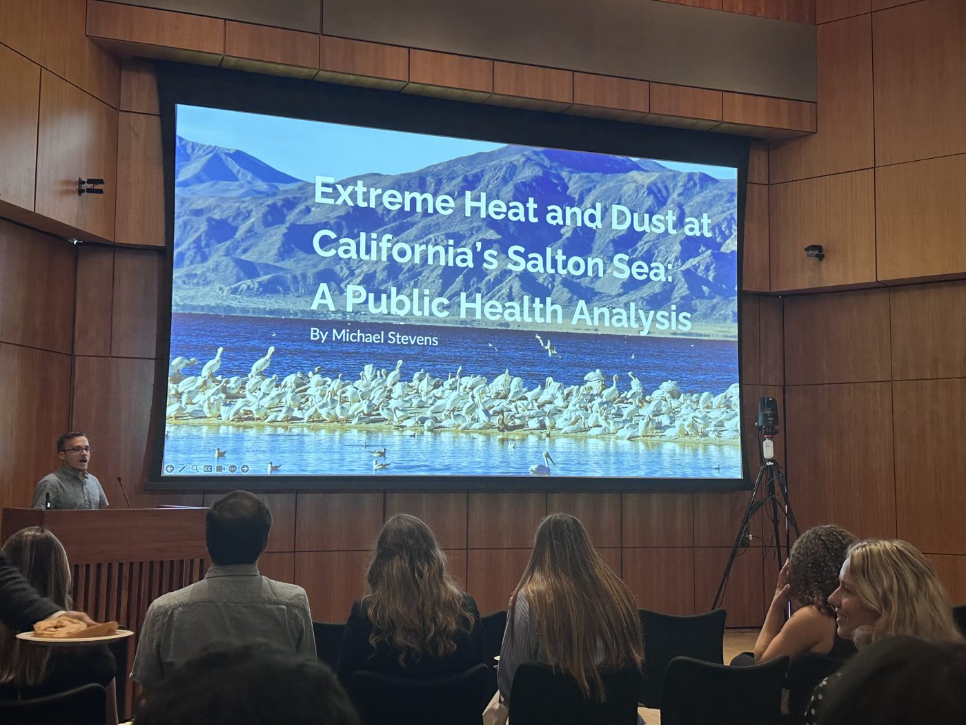 Presenting a Salton Sea dust and health analysis